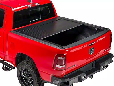Pace Edwards BedLocker Electric Retractable Bed Cover with Explorer Rails; Gloss Black (20-24 Silverado 2500 HD w/ 6.90-Foot Standard Box)