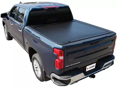 Pace Edwards JackRabbit Retractable Bed Cover; Matte Black with ArmorTek Vinyl Deck (17-25 F-250 Super Duty)