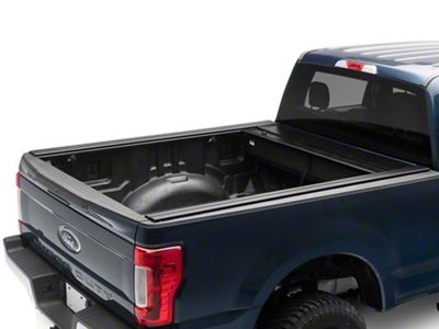 Pace Edwards JackRabbit Retractable Bed Cover with Explorer Rails; Matte Black with ArmorTek Vinyl Deck (17-24 F-250 Super Duty)