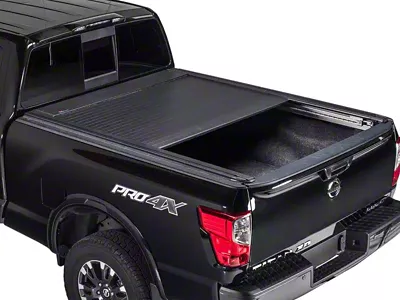 Pace Edwards UltraGroove Electric Retractable Bed Cover; Matte Black (17-25 F-250 Super Duty)