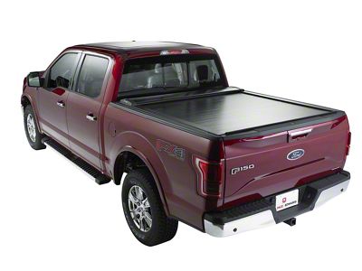 Pace Edwards SwitchBlade Metal Retractable Bed Cover; Gloss Black (15-20 F-150)