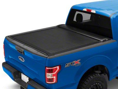 Pace Edwards SwitchBlade Retractable Bed Cover; Gloss Black with ArmorTek Vinyl Deck (15-20 F-150)