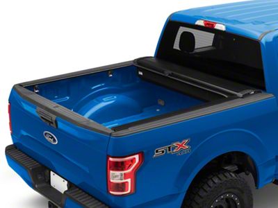 Pace Edwards SwitchBlade Retractable Bed Cover; Gloss Black with ArmorTek Vinyl Deck (15-20 F-150)