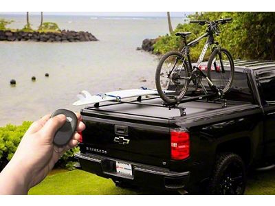 Pace Edwards UltraGroove Electric Retractable Bed Cover; Matte Black (99-18 Silverado 1500 Fleetside)