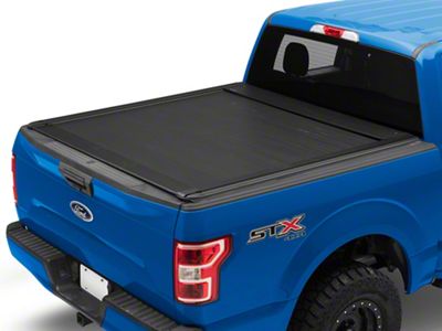 Pace Edwards UltraGroove Metal Retractable Bed Cover; Matte Black (15-20 F-150)