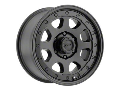 Pacer Nighthawk Satin Black 6-Lug Wheel; 17x8.5; -6mm Offset (07-13 Silverado 1500)