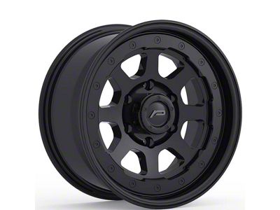 Pacer Nighthawk Satin Black 6-Lug Wheel; 17x8.5; 15mm Offset (24-25 Ranger)