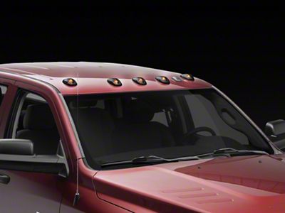 LED Hi-5 Cab Roof Light Kit; Smoked (03-18 RAM 2500)