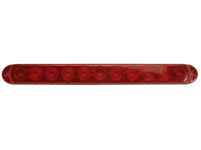 Outback F4 15-Inch Mini LED Light Bar; Red (Universal; Some Adaptation May Be Required)