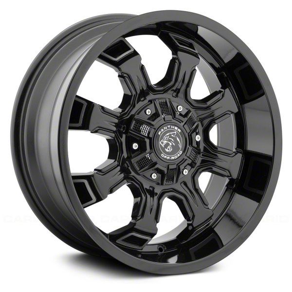 Panther Off Road F-150 579 Gloss Black Machined 6-Lug Wheel; 18x9 ...