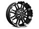 Panther Off Road 816 Flat Black Machined 6-Lug Wheel; 18x9; 0mm Offset (15-20 Tahoe)