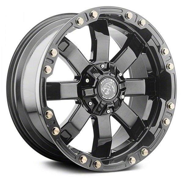Panther Off Road RAM 1500 678 Gloss Black 6Lug Wheel; 20x9; 0mm Offset