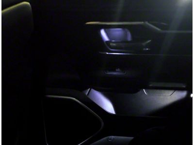 Paragoptics Factory Ambient Lighting Upgrade; Cool White (21-25 RAM 1500 Laramie Crew Cab w/o Factory Dash Lighting)