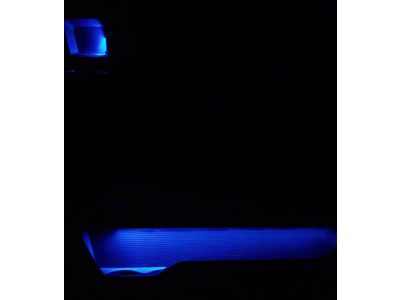 Paragoptics Factory Ambient Lighting Upgrade; True Blue (19-20 RAM 2500 Laramie Crew Cab w/ Factory Dash Lighting; 19-24 RAM 2500 Limited, Longhorn Crew Cab w/ Factory Dash Lighting)