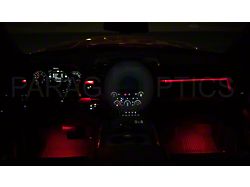 Paragoptics Factory Ambient Lighting Upgrade; True Red (19-24 RAM 2500 Power Wagon w/o Factory Dash Lighting)