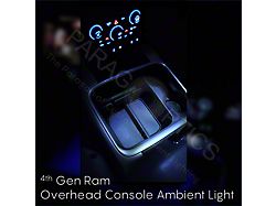 Paragoptics Overhead Console Ambient Light Upgrade; Cool White (10-18 RAM 2500)