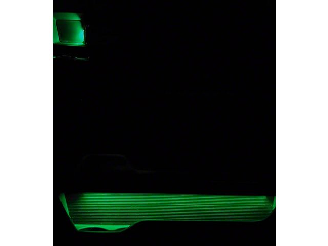 Paragoptics Factory Ambient Lighting Upgrade; True Green (19-20 RAM 3500 Laramie Crew Cab w/ Factory Dash Lighting; 19-24 RAM 3500 Limited, Longhorn Crew Cab w/ Factory Dash Lighting)