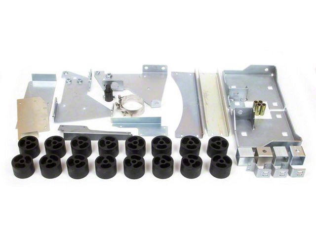 Performance Accessories 2-Inch Body Lift Kit (17-19 6.6L Duramax Silverado 3500 HD)