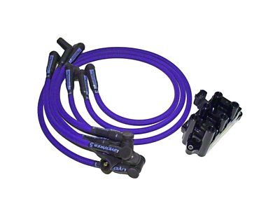 Performance Distributors Firepower Ignition Kit; Purple (1997 4.2L F-150)