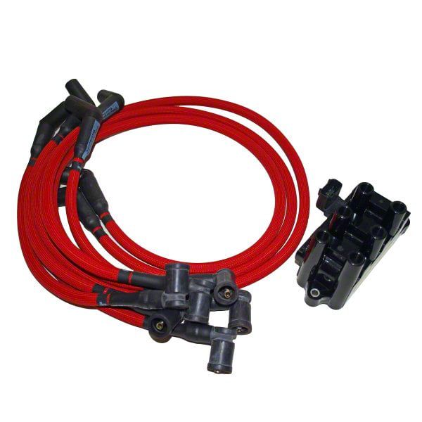 Performance Distributors F150 Firepower Ignition Kit; Red DUI42