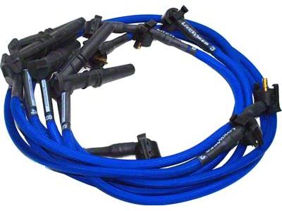 Performance Distributors LiveWires Spark Plug Wires; Blue (97-99 4.6L F-150)