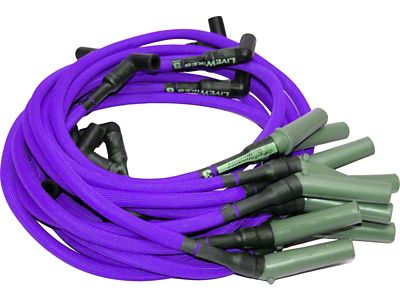 Performance Distributors LiveWires Spark Plug Wires; Purple (01-06 4.2L F-150)