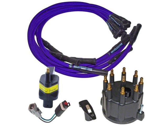 Performance Distributors FirePower Ignition Kit; Purple (02-03 5.9L RAM 1500)