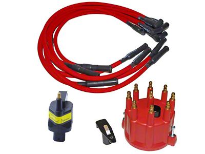 Performance Distributors FirePower Ignition Kit; Red (02-03 5.9L RAM 1500)