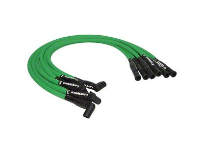 Performance Distributors LiveWires Spark Plug Wires; Green (02-03 5.9L RAM 1500)