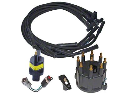 Performance Distributors FirePower Ignition Kit; Black (2003 5.9L RAM 2500)