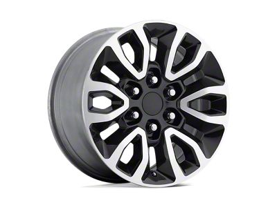 Performance Replicas PR151 Gloss Black Machined 6-Lug Wheel; 17x8.5; 34mm Offset (04-08 F-150)