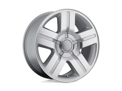 PR147 Silver Machined 6-Lug Wheel; 26x10; 31mm Offset (07-13 Sierra 1500)