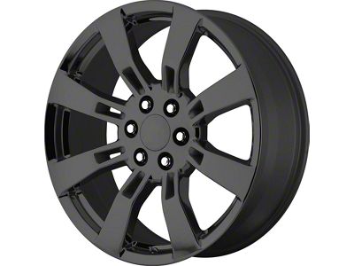 Performance Replicas PR144 Gloss Black 6-Lug Wheel; 20x8.5; 31mm Offset (07-13 Silverado 1500)