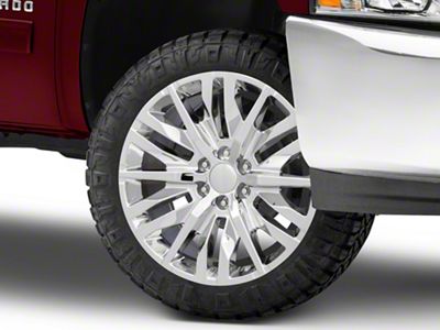 PR198 Chrome 6-Lug Wheel; 26x10; 31mm Offset (07-13 Silverado 1500)
