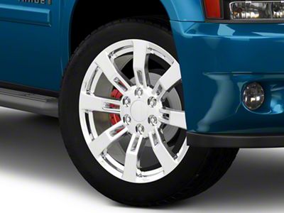 PR144 Chrome 6-Lug Wheel; 22x9; 31mm Offset (07-14 Tahoe)