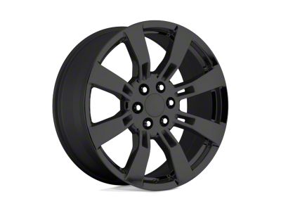 Performance Replicas PR144 Gloss Black 6-Lug Wheel; 24x10; 31mm Offset (07-14 Tahoe)