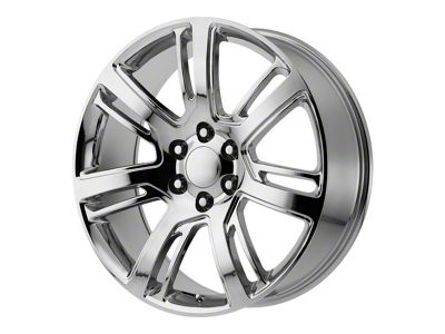 PR171 Chrome 6-Lug Wheel; 22x9; 24mm Offset (07-14 Tahoe)