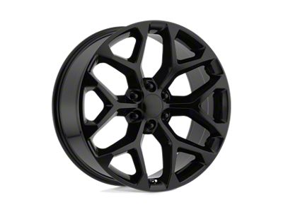 PR176 Black Chrome 6-Lug Wheel; 22x9; 24mm Offset (07-14 Tahoe)