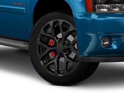 PR177 Gloss Black 6-Lug Wheel; 24x10; 24mm Offset (07-14 Tahoe)