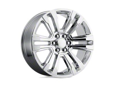 Performance Replicas PR182 Chrome 6-Lug Wheel; 20x9; 24mm Offset (07-14 Tahoe)