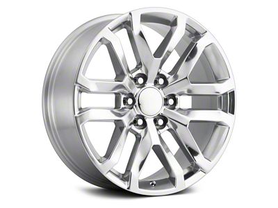 PR196 Chrome 6-Lug Wheel; 22x9; 24mm Offset (07-14 Tahoe)