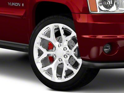PR176 Chrome 6-Lug Wheel; 22x9; 24mm Offset (07-14 Yukon)