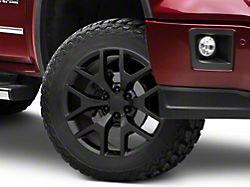 PR169 Matte Black 6-Lug Wheel; 20x9; 27mm Offset (14-18 Sierra 1500)