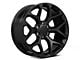 Performance Replicas PR176 Matte Black 6-Lug Wheel; 20x9; 24mm Offset (14-18 Sierra 1500)