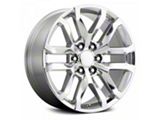 PR196 Polished 6-Lug Wheel; 22x9; 24mm Offset (14-18 Sierra 1500)