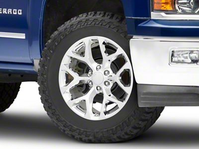 PR176 Chrome 6-Lug Wheel; 20x9; 24mm Offset (14-18 Silverado 1500)
