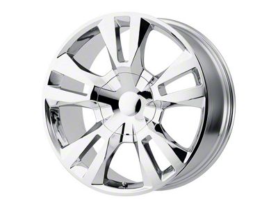 PR188 Chrome 6-Lug Wheel; 22x9; 24mm Offset (14-18 Silverado 1500)