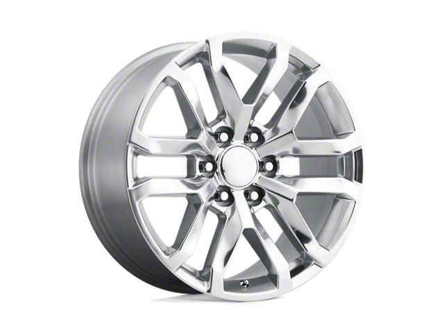 Performance Replicas PR196 Chrome 6-Lug Wheel; 20x9; 24mm Offset (14-18 Silverado 1500)