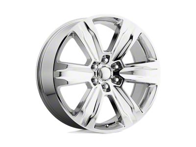 Performance Replicas PR172 Chrome 6-Lug Wheel; 22x9; 44mm Offset (15-20 F-150)