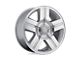 Performance Replicas PR147 Silver Machined 6-Lug Wheel; 26x10; 31mm Offset (15-20 Tahoe)
